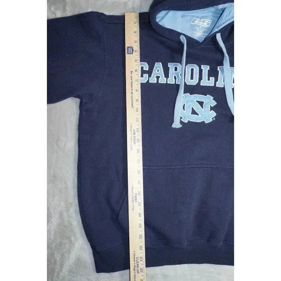Vtg. E5 M Hoodie Sweatshirt North Carolina Tar Heels Medium Gray UniseX - Picture 10 of 16